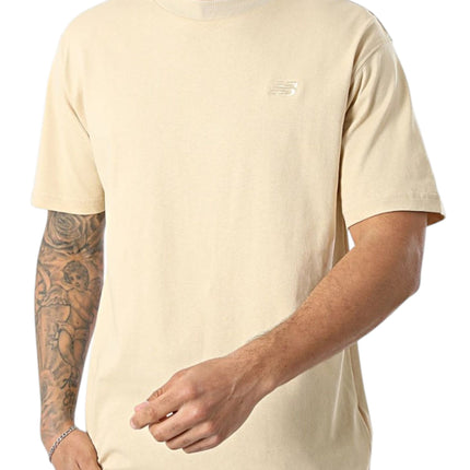 Athletics Cotton T-Shirt - Beige 
MT41533 ABC