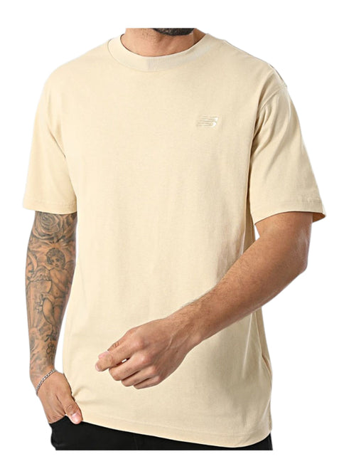 Athletics Cotton T-Shirt - Beige 
MT41533 ABC
