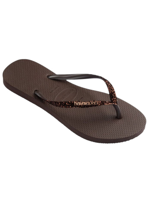 HAVAIANAS Slim Glitter Brown 
4146975 M