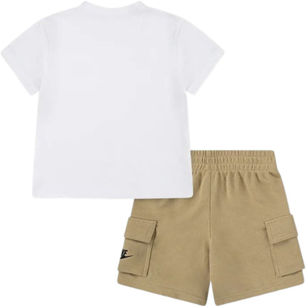 NKB B NSW PKT TEE FT SHORT White & Beige
86N041 X3E