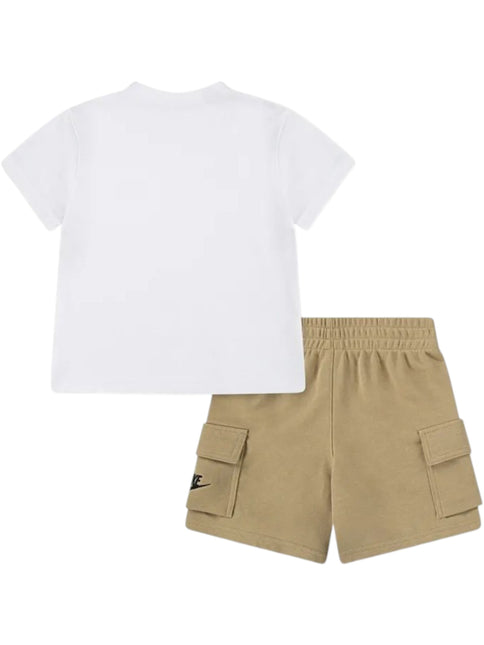 NKB B NSW PKT TEE FT SHORT White & Beige
86N041 X3E
