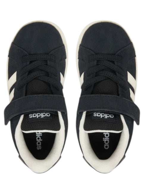 GRAND COURT 00S EL I Suede Black & White 
JR0779