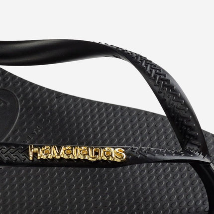 HAVAIANAS Slim Logo Metallic Black
4119875 N