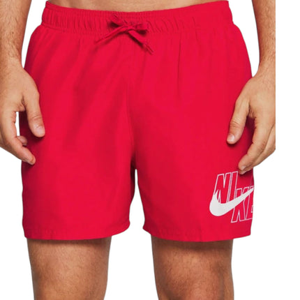 5 VOLLEY SHORT DA BAGNO RED & WHITE LOGO
NESSG574 614