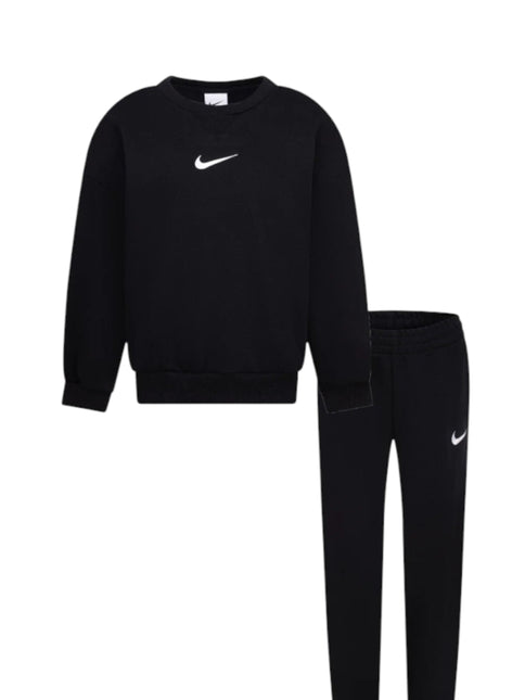 NKN ESSENTIAL FLEECE CREW BLACK