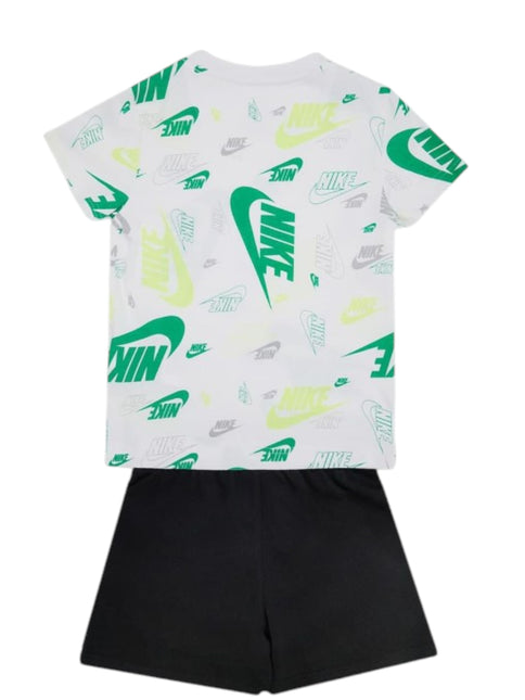 NKN N NSW AOP LT WT FT White/Black/Green Logo
86N043 F66