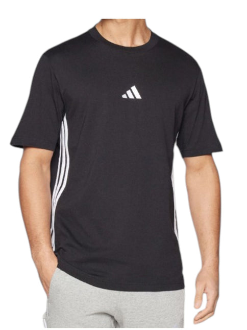 M 3S SJ T cotone Essentials Linear Jersey Striped Black 
JD1906