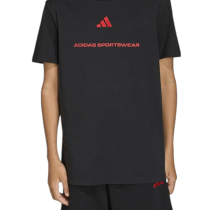 ADIDAS SET MAGLIA/PANTALONCINO NERO/ROSSO
KG5188