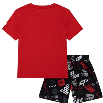 NKB B NSW ITZ AOP SHORT SET Red & Black 
66N945 023