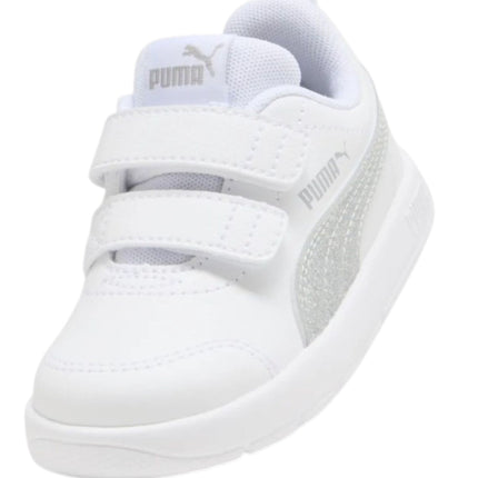 Courtflex V3 Glitz V,PUMA White-PUMA Silver
408382 02