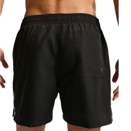 5 VOLLEY SHORT DA BAGNO BLACK & WHITE LOGO TAPE 
NESSG555 001