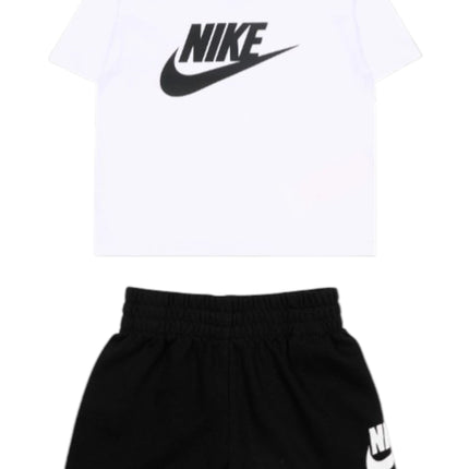 NKN CLUB TEE & SHORT SET White & Black 
66L596 F66