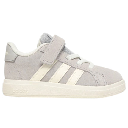 GRAND COURT 00S EL I Suede Grey & White 
JR0782