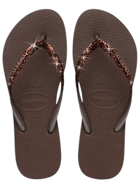 HAVAIANAS Slim Glitter Brown 
4146975 M