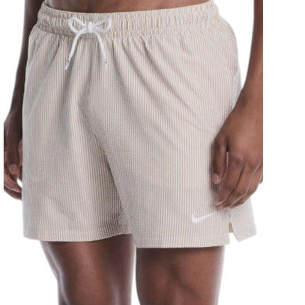 5 VOLLEY SHORT DA BAGNO BEIGE & WHITE STRIPED
NESSG507 241