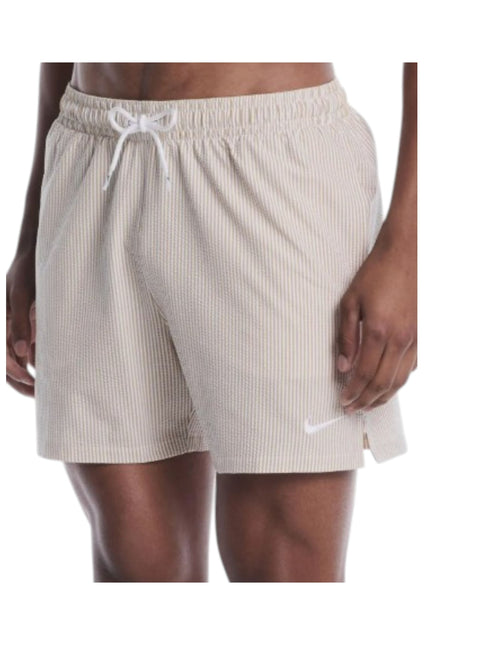 5 VOLLEY SHORT DA BAGNO BEIGE & WHITE STRIPED
NESSG507 241