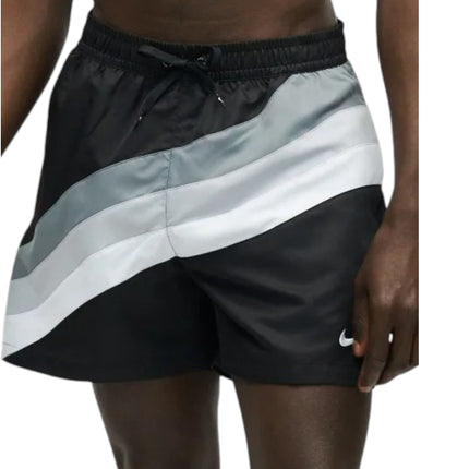 5 VOLLEY SHORT DA BAGNO BLACK & GREY 
NESSG513 001