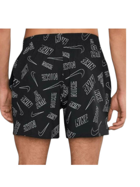 5 VOLLEY SHORT DA BAGNO BLACK & WHITE LOGHI 
NESSG551 001