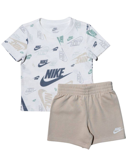 NKN N NSW AOP LT WT FT White & Beige Logo
66N043 X5C