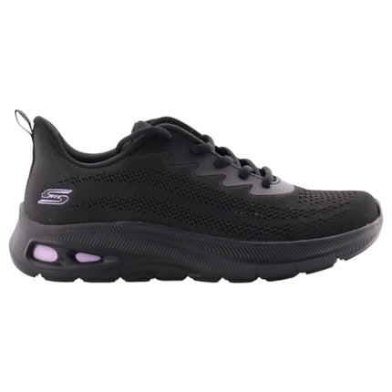 Skechers Bobs unity sleek waves Black & Purple 
117441 BBK