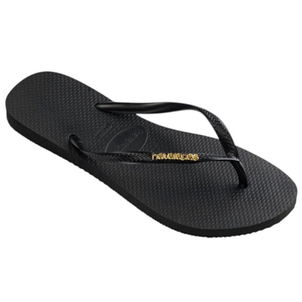 HAVAIANAS Slim Logo Metallic Black
4119875 N