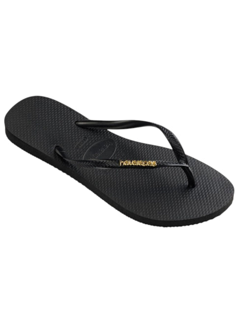 HAVAIANAS Slim Logo Metallic Black
4119875 N