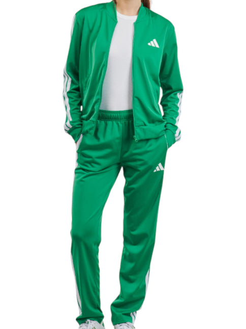 W ESS 3S TS ADIDAS PERFORMANCE Tuta sportiva Essentials 3-Stripes verde da donna