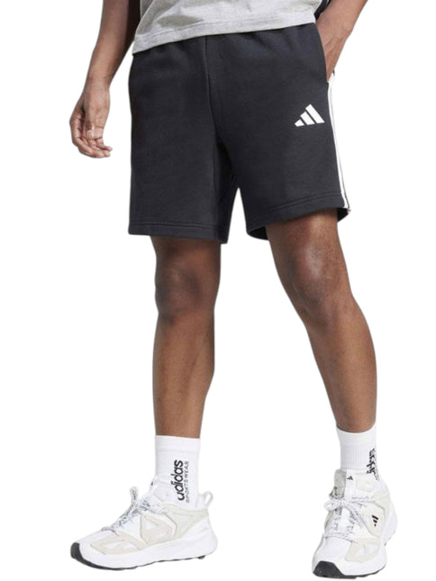 M 3S FT SHORTS in cotone essentials 3 stripes Black & White 
JE6414