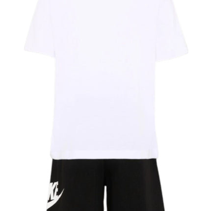 NKN CLUB TEE & SHORT SET White & Black 
86L596 F66