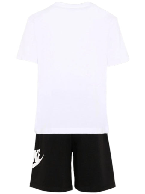 NKN CLUB TEE & SHORT SET White & Black 
86L596 F66