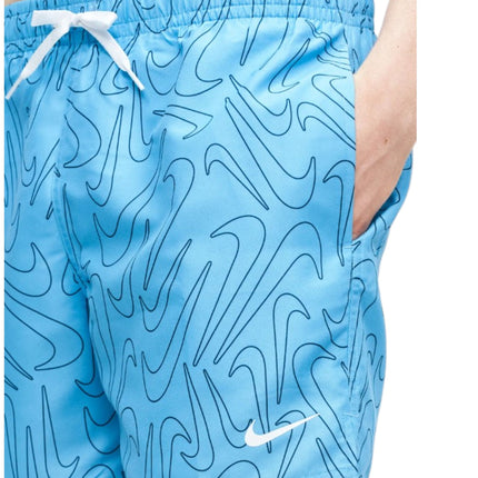 5 VOLLEY SHORT DA BAGNO BLUE & WHITE LOGHI
NESSG572 438