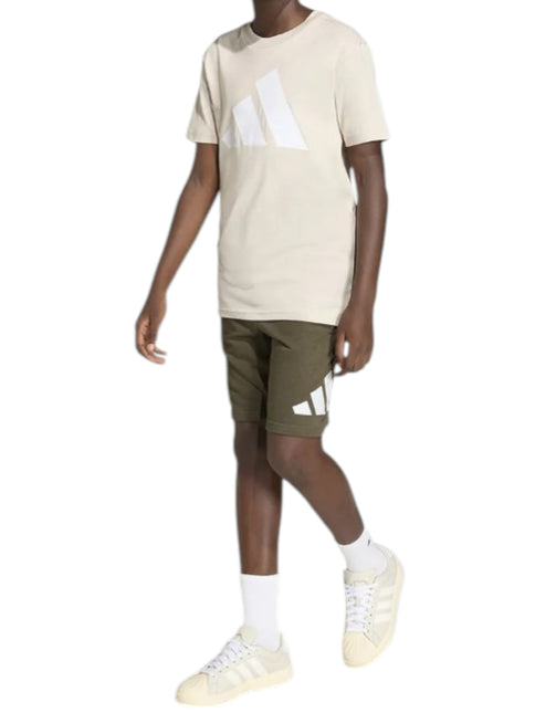 ADIDAS SET MAGLIA/PANTALONCINO BEIGE/VERDE   
KD6057