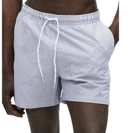 5 VOLLEY SHORT DA BAGNO BLACK & WHITE STRIPED
NESSG507 001