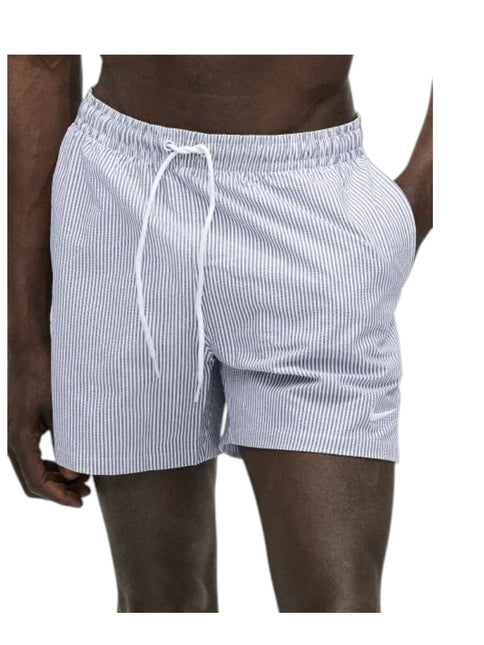 5 VOLLEY SHORT DA BAGNO BLACK & WHITE STRIPED
NESSG507 001