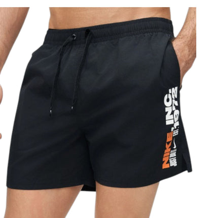 5 VOLLEY SHORT DA BAGNO BLACK/WHITE/ORANGE
NESSG515 001
