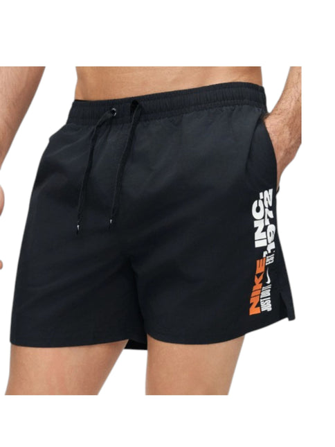 5 VOLLEY SHORT DA BAGNO BLACK/WHITE/ORANGE
NESSG515 001
