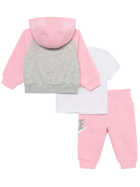 NKN COLOR BLOCKED HBR JOGGER S  LIGHT PINK & GREY