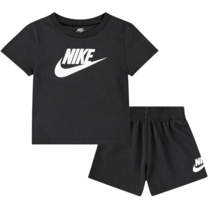 NKN CLUB TEE & SHORT SET Black & White 
66L596 023