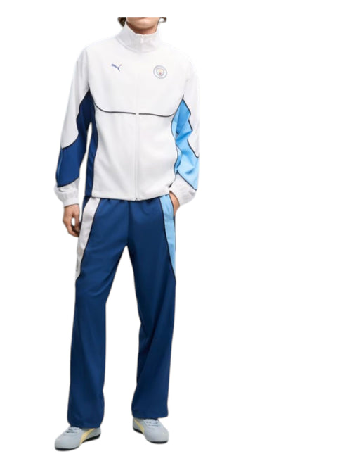 MCFC PUMA TECH-X Track PANTA + GIACCA Bianco Blu&Celeste
786290 06