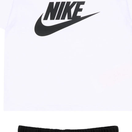 NKN CLUB TEE & SHORT SET White & Black 
66L596 F66
