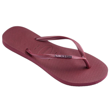 HAVAIANAS Slim Logo Metallic Bordeaux 
4119875 B