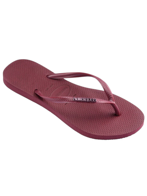 HAVAIANAS Slim Logo Metallic Bordeaux 
4119875 B