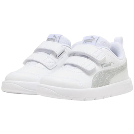 Courtflex V3 Glitz V,PUMA White-PUMA Silver
408382 02