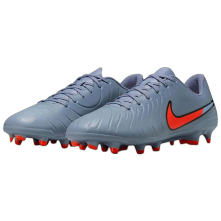 NIKE JR. TIEMPO LEGEND 10 CLUB FG/MG Blue Eclipse/Grey/Black  DV4352 402