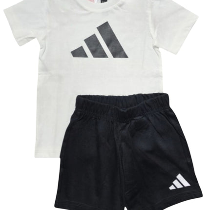 ADIDAS SET MAGLIA/PANTALONCINO BIANCO/NERO
JE1388