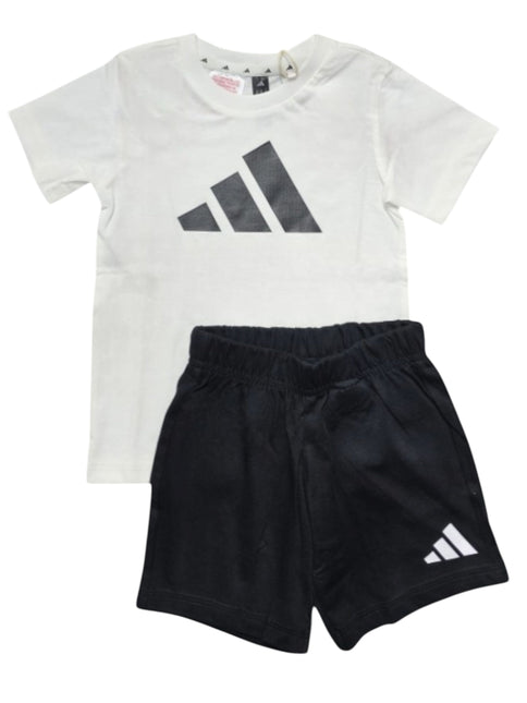 ADIDAS SET MAGLIA/PANTALONCINO BIANCO/NERO
JE1388