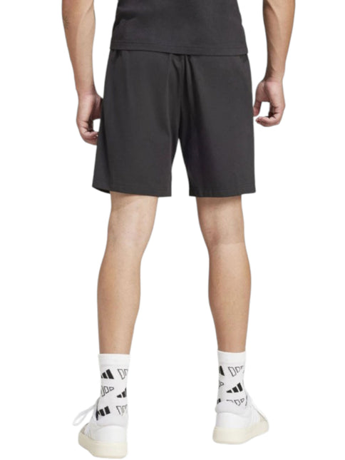M 3S FT SHORTS in cotone essentials Jersey Black & White 
JE9012