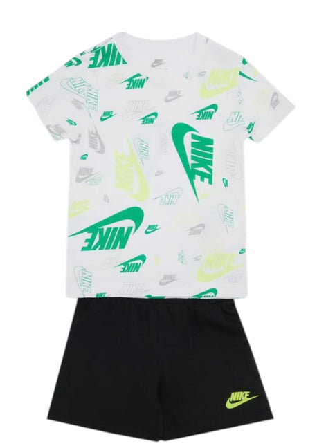 NKN N NSW AOP LT WT FT White/Black/Green Logo
86N043 F66