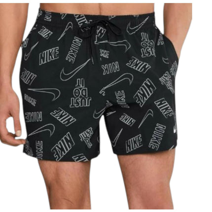 5 VOLLEY SHORT DA BAGNO BLACK & WHITE LOGHI 
NESSG551 001