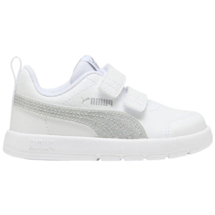 Courtflex V3 Glitz V,PUMA White-PUMA Silver
408382 02